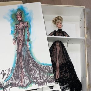 Nolan Miller Sheer Illusion Barbie